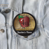 第4等級はヴィンテージのスタイルを揺すります 缶バッジ (インサイチュ)