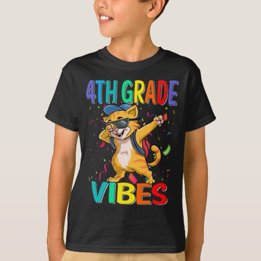 第4級ビーブス猫新学期Tシャツ Tシャツ (正面)