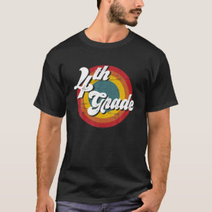 第4級先生レトロヴィンテージ第4級教え Tシャツ