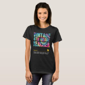 第4級先生鑑賞週間新学期 Tシャツ (正面フル)