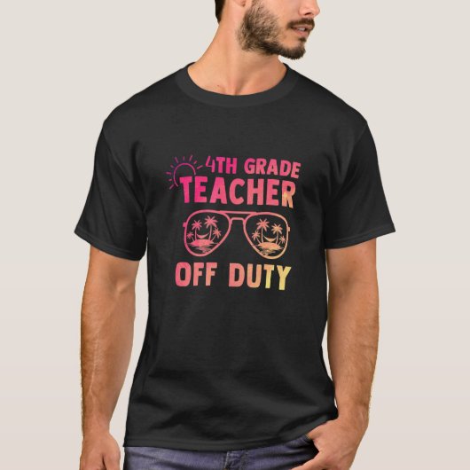 第4級先生非勤務最終日 Tシャツ (正面)