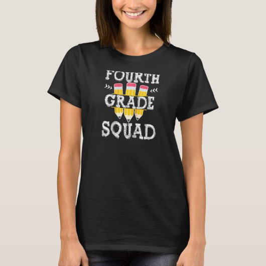 第4級分隊チーム乗務員新学期卒業 Tシャツ (正面)