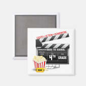 第4級映画クラップボード マグネット (正面/裏面)