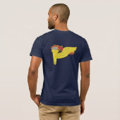 第4組、第25 IDの開拓者のTシャツ Tシャツ (裏面フル)