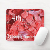 第4結婚記念日- Hydranga マウスパッド (マウス)