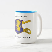 第4艦隊第6騎兵第16戦闘航空隊 ツートーンマグカップ (正面右)