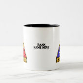 第4装甲師団「十分な名前グランジ」 ツートーンマグカップ (中央)