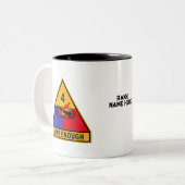 第4装甲師団「十分な名前」 ツートーンマグカップ (正面左)