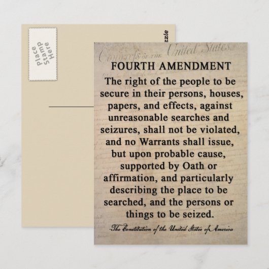 第4補正はがき ポストカード (正面/裏面)