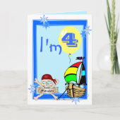 第4誕生日 カード (正面)