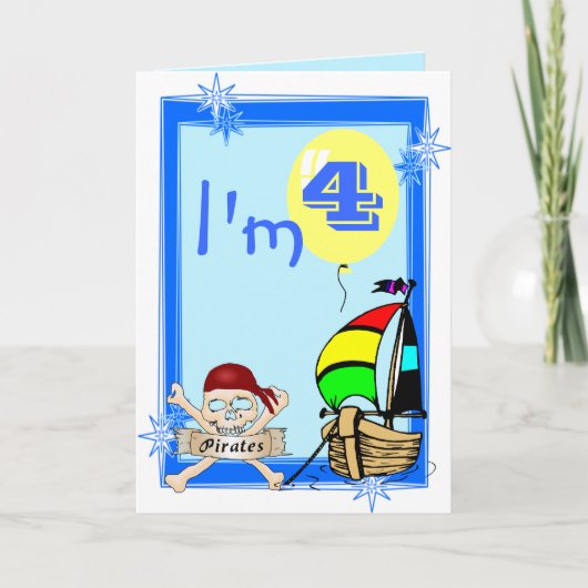 第4誕生日 カード (正面)