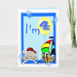 第4誕生日 カード