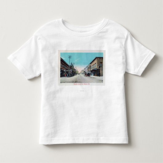 第4通りViewSanラファエル、カリフォルニア トドラーTシャツ (正面)