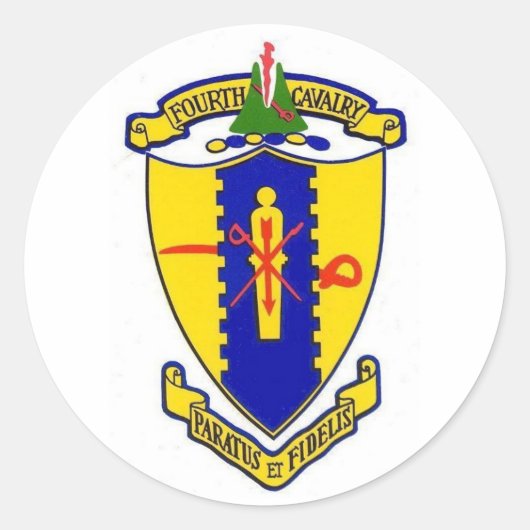 第4騎兵 ラウンドシール (正面)