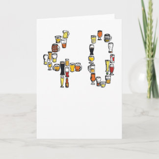 第40バースデー・カード、ビールカード カード