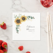 第40回ひまわりユーカリフローラ紙 スタンダードカクテルナプキン (インサイチュ)