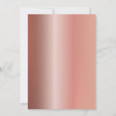 第40回サプライズ誕生日 |バラハイヒール 招待状 (裏面)