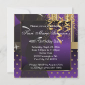 第40回バッシュパーティー 招待状 (裏面)