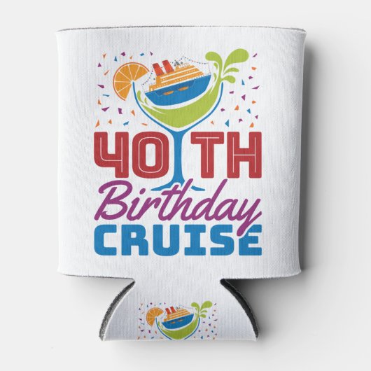 第40回バースデークルーズ 缶クーラー (正面)