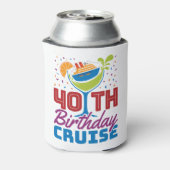 第40回バースデークルーズ 缶クーラー (缶裏面)