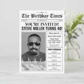 第40回バースデーニュース招待状付き シーズンカード (スタンド正面)