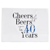 第40回バースデービールと応援タイポグラフィパーティー ラージペーパーバッグ (裏面)