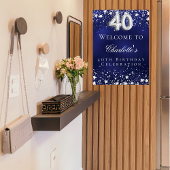 第40回バースデーブルー銀星ウェルカムパーティー ポスター