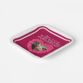 第40回ルビー記念写真赤いハート広場 ペーパープレート (傾斜あり)