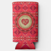 第40回ルビー記念日 スリム缶クーラー (裏面)