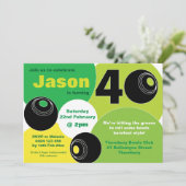 第40回ローンボウルズはだしのボーリング誕生日 招待状 (スタンド正面)