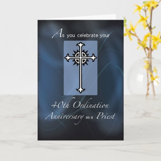 第40回出家授与式 カード (黄色い花)