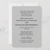 第40回叙事記念日招待状クロスホスト 招待状 (裏面)