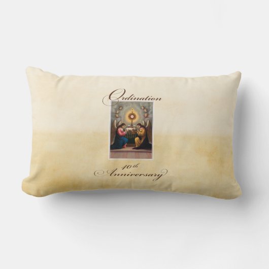 第40回聖霊祭壇の天使 ランバークッション (正面)