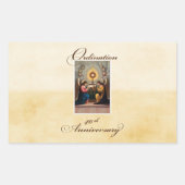 第40回聖霊祭壇の天使 長方形シール (正面)