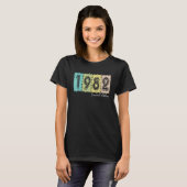第40回誕生日レディースメンズ40年1982 20 Tシャツ (正面フル)