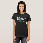 第40回誕生日レディースメンズ40年1982 50 Tシャツ (正面フル)