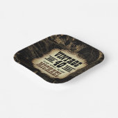 第40回誕生日ヴィンテージテーマパーティー ペーパープレート (傾斜あり)