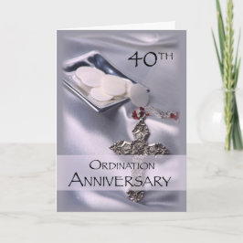 第40回Ordination Anniversaryおめでとう,ホスト カード