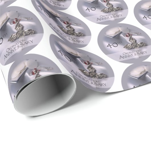 第40回Ordination Anniversaryおめでとう，ホスト ラッピングペーパー (ロールコーナー)