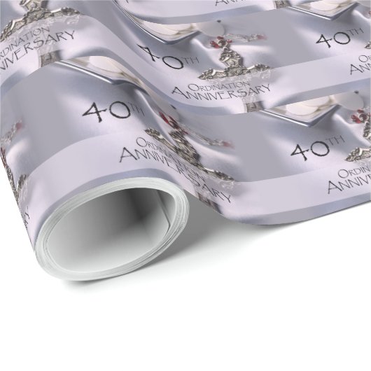第40回Ordination Anniversaryおめでとう，ホスト ラッピングペーパー (ロールコーナー)