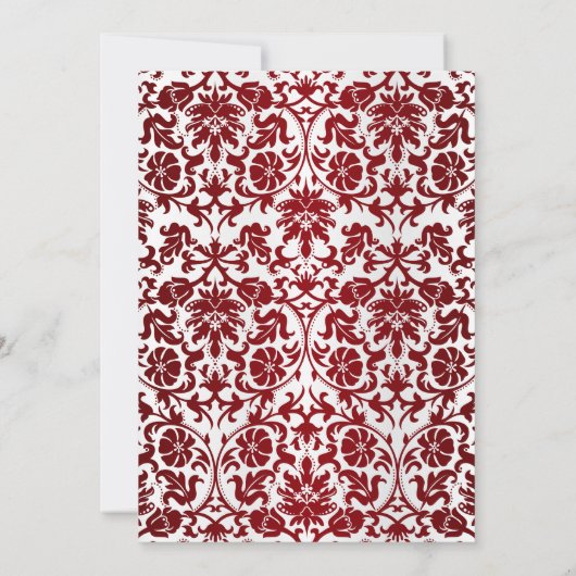 第40回Rubyとホワイトフローラ記念デザイン 招待状 (裏面)