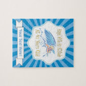 第40態度の誕生日の天使 ジグソーパズル (横)