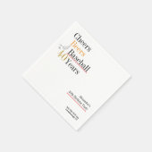 第40期バースデー応援ビアーズミニマルパーティー スタンダードカクテルナプキン (角)