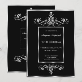 第40期黒銀の誕生日パーティー 招待状