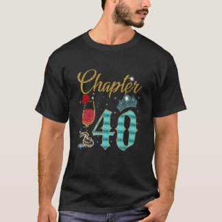 第40章素晴らしい40歳の誕生日ワイン Tシャツ