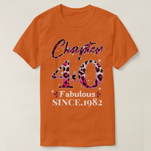 第40章1982年以来の素晴らしい Tシャツ (デザイン正面)