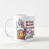 第40結婚記念日ギガワット コーヒーマグカップ (左)