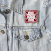 第40結婚記念日ボタン 缶バッジ (インサイチュ)