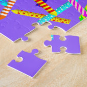 第40蝋燭との誕生日 ジグソーパズル (側面)