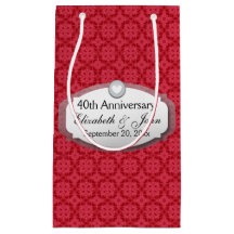 第40記念日の結婚記念日のルビー色の赤Z061